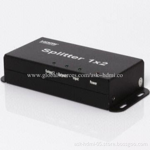 HDMI Splitter, 1x2 Ultra HD/4K/Full 3D/HDMI 1.4 Version, Supports CEC